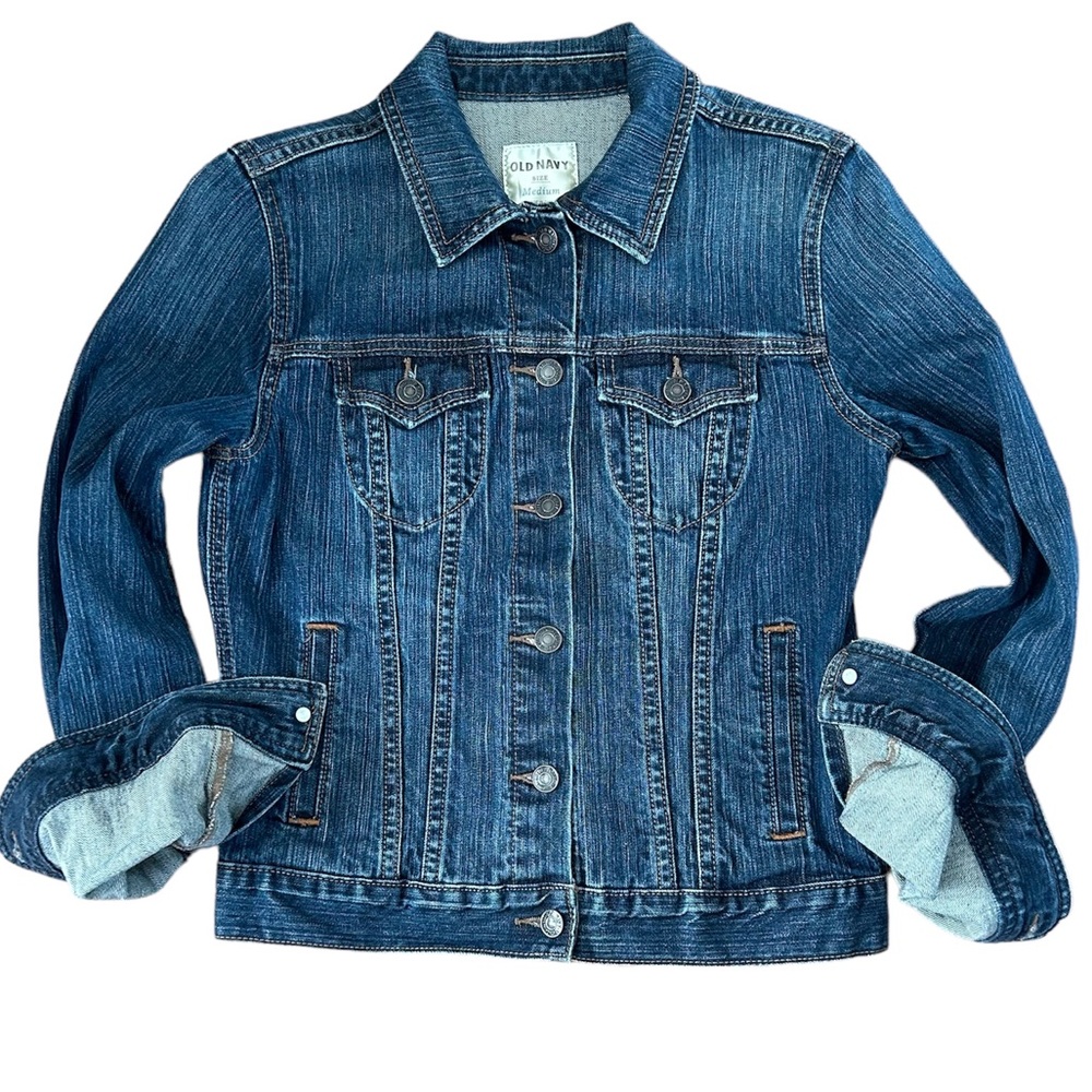 Old Navy Classic Denim Jean Jacket Size Medium